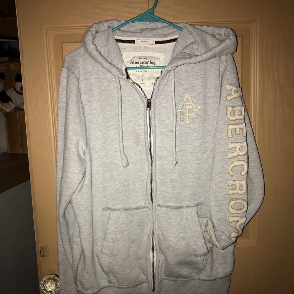Abercrombie zip up hoodie